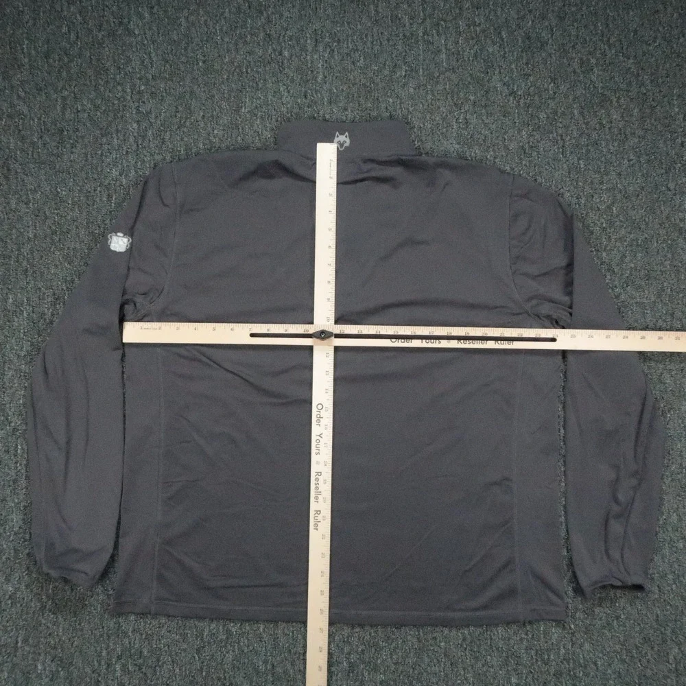 Greyson Pullover Mens Large Gray Tate Performance Quarter Zip Athletic Golf